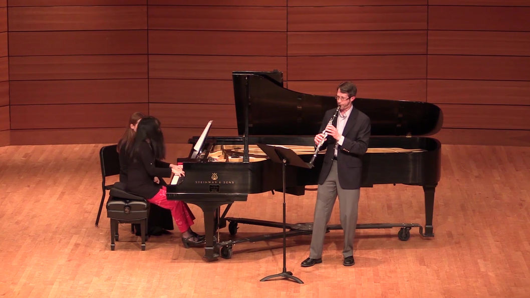 Sonata for clarinet and piano, Mvts 2 and 3 by Amanda Harberg
